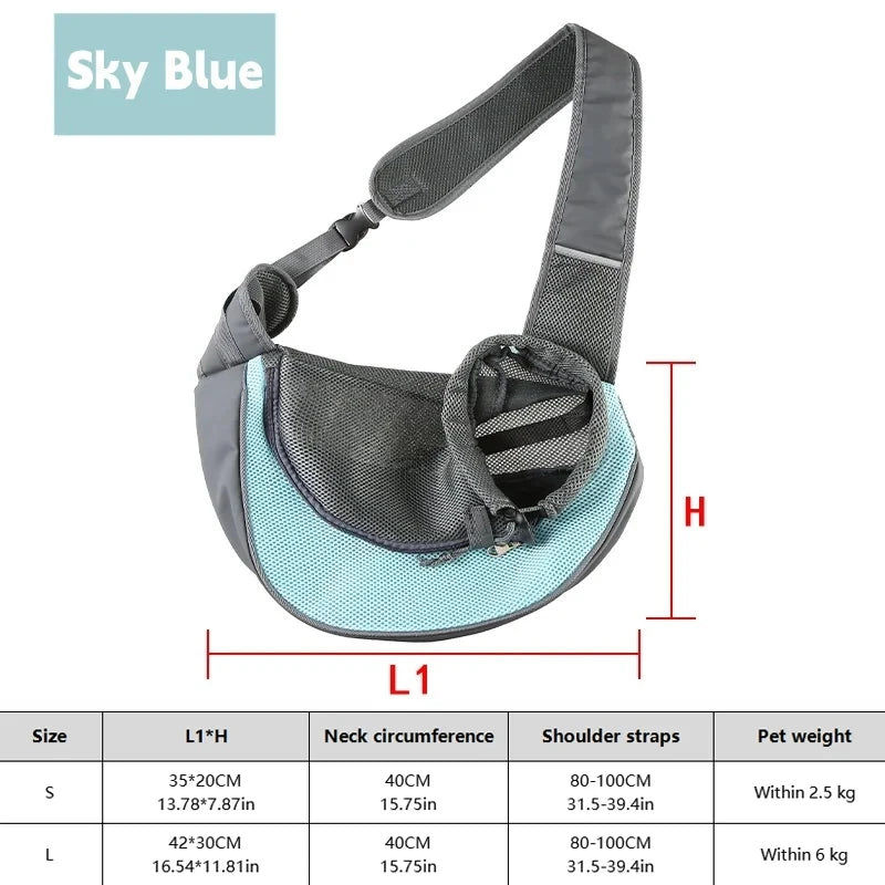 Pet Carrier Sling Backpack