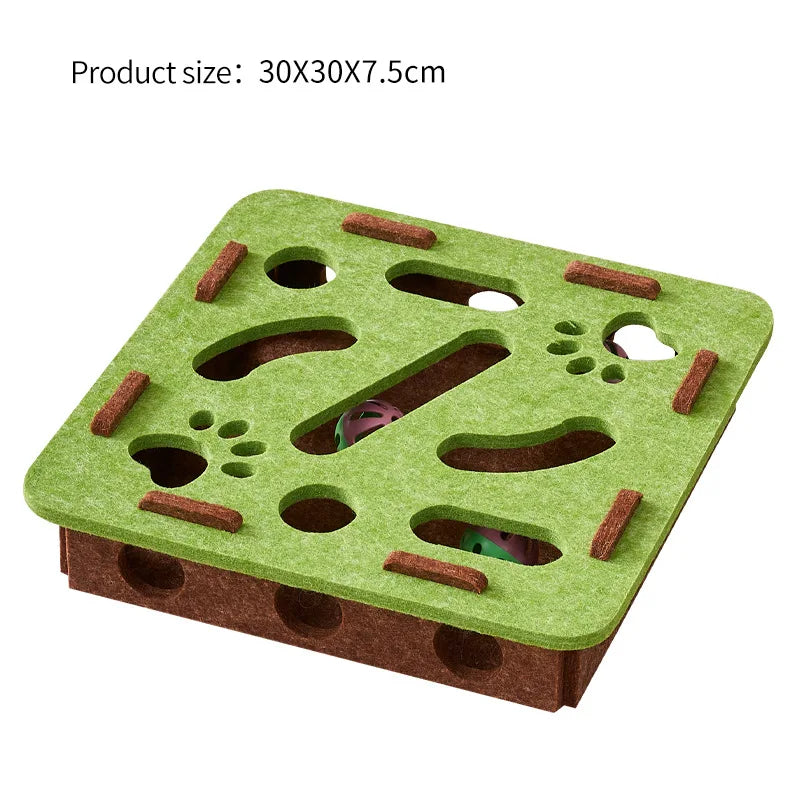 Feline Maze Box Cat Toy