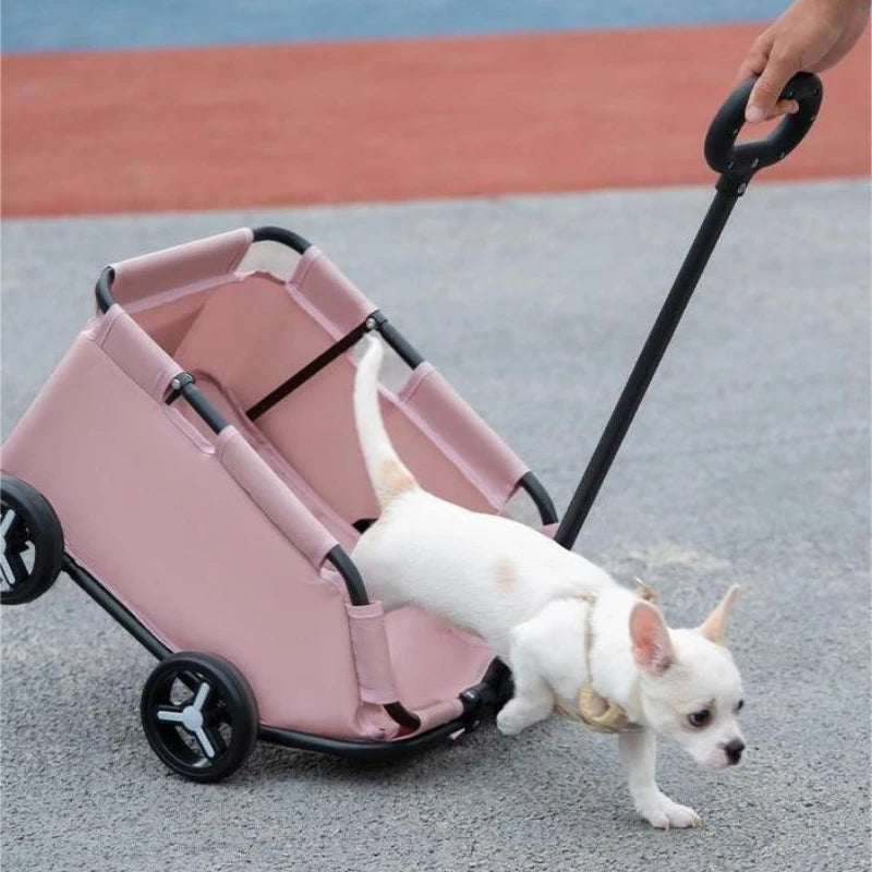Foldable Dog Cart