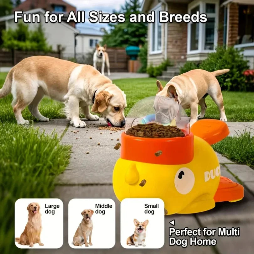 Duck Dog Puzzle Feeder Toy