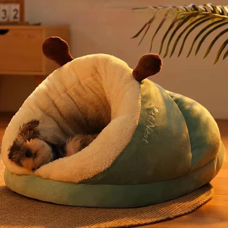 Cozy Slipper Pet Bed House