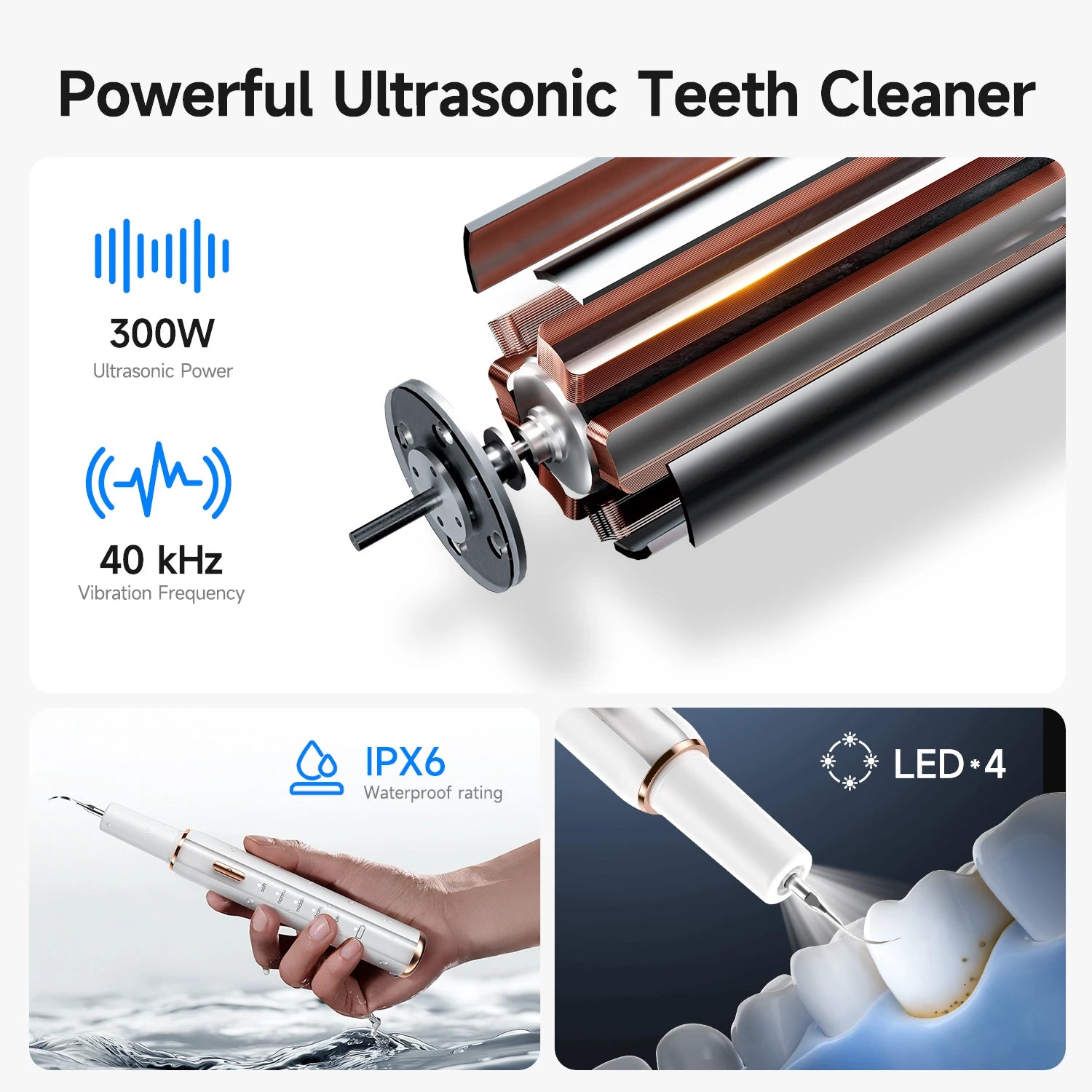 Ultrasonic Dog Teeth Cleaner