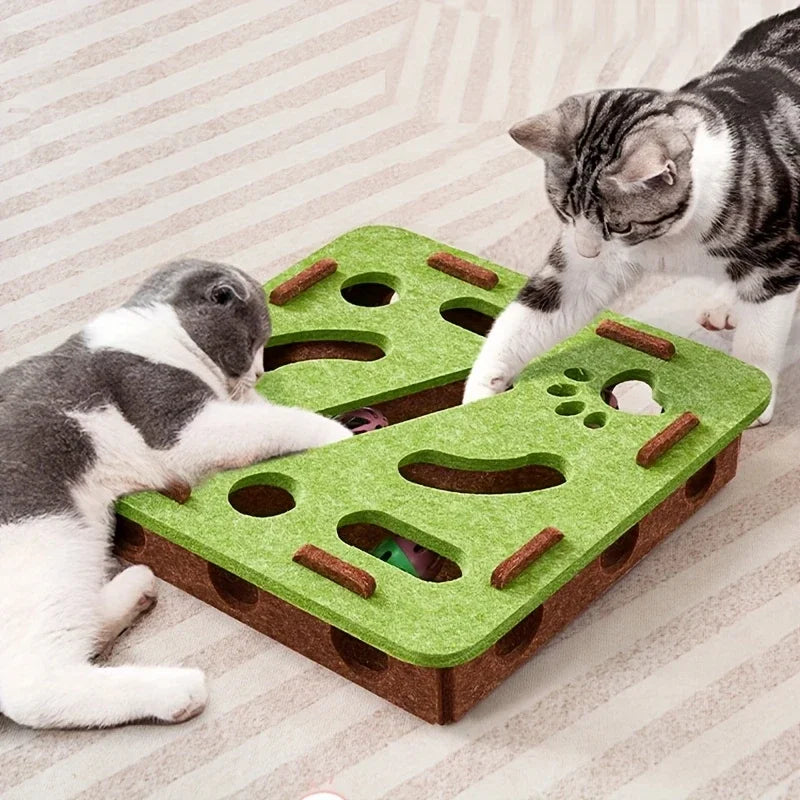 Feline Maze Box Cat Toy