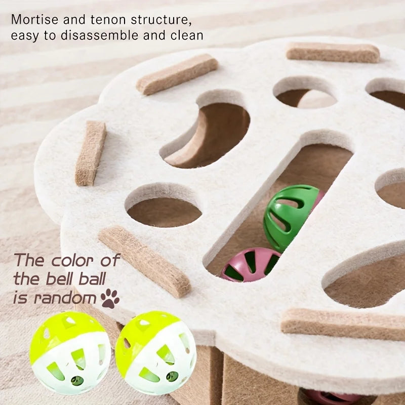 Feline Maze Box Cat Toy