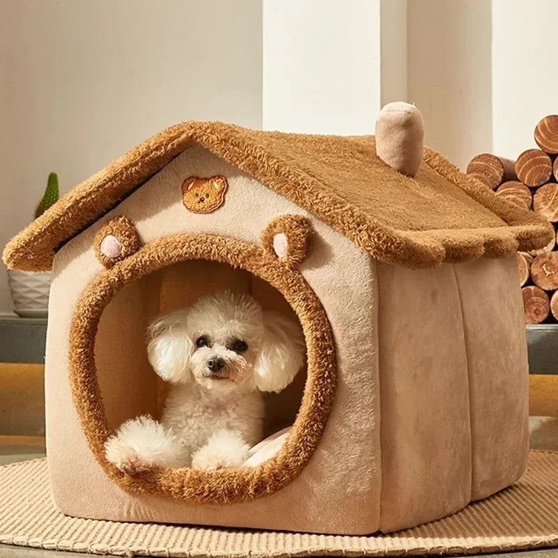 Cozy Winter Pet House