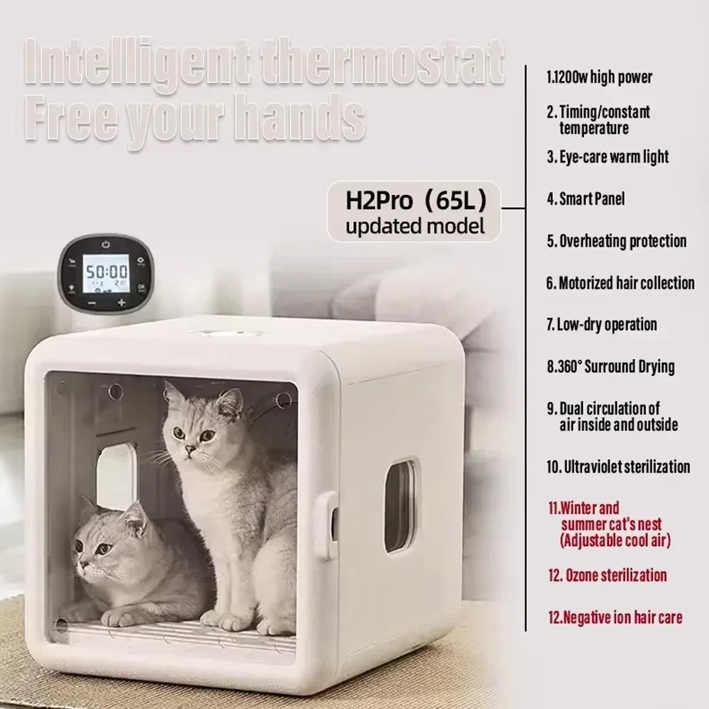 Ultra Quiet Pet Dryer Box