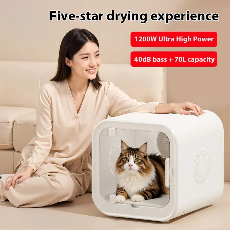 Ultra Quiet Pet Dryer Box