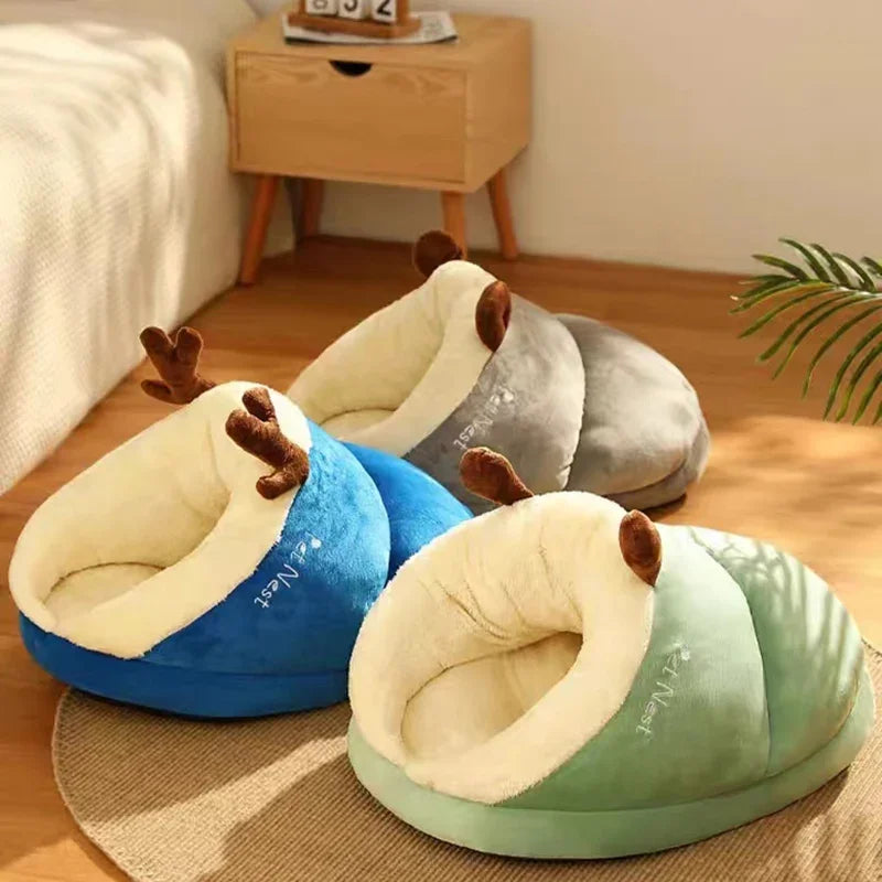 Cozy Slipper Pet Bed House