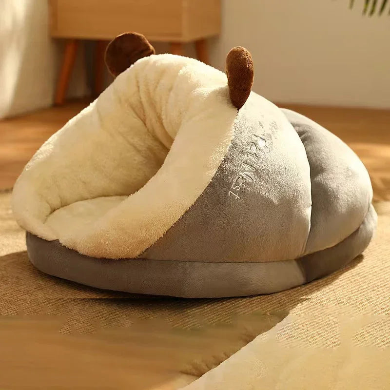 Cozy Slipper Pet Bed House