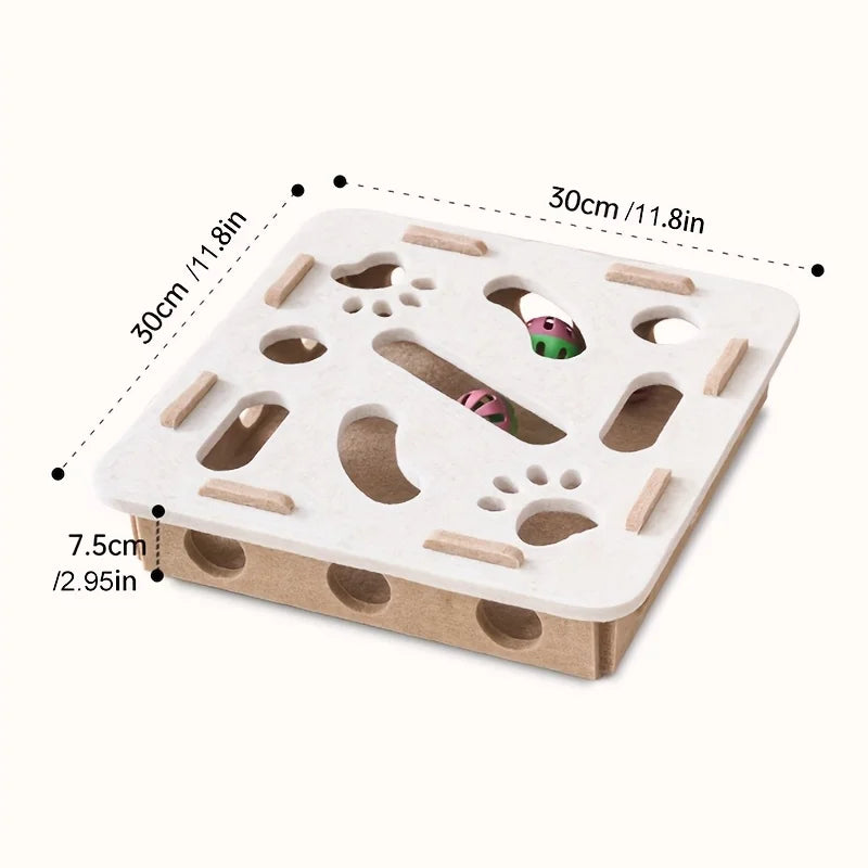Feline Maze Box Cat Toy