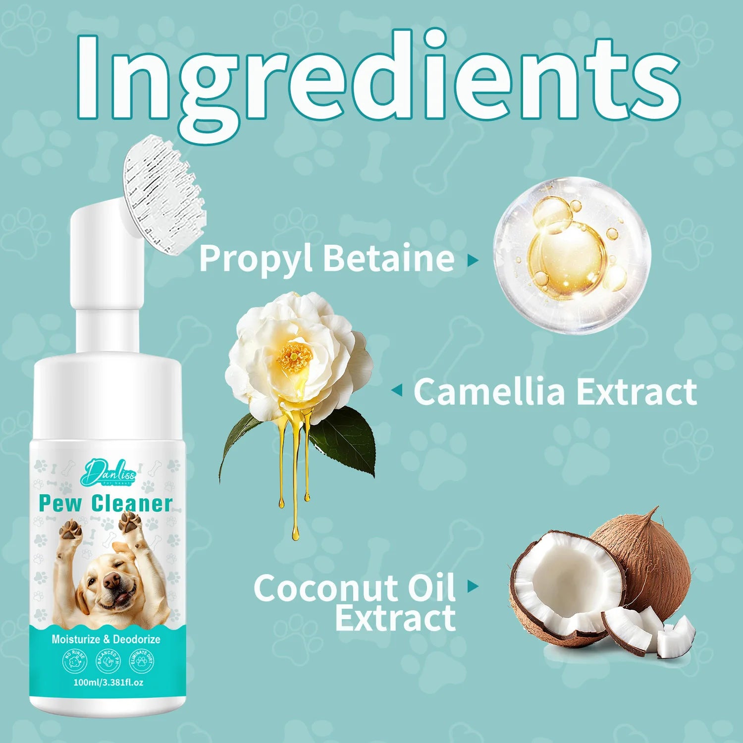 Pet Paw Cleaning Foam