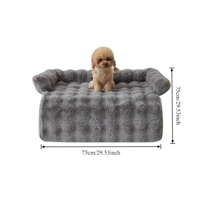 Luxury Faux Fur Pet Bed