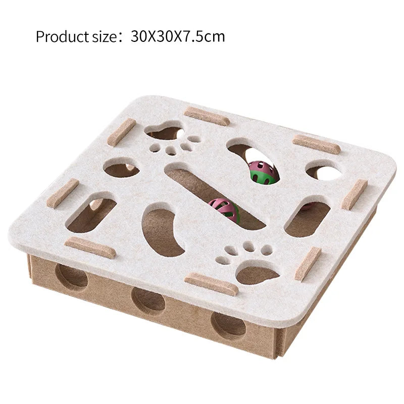 Feline Maze Box Cat Toy