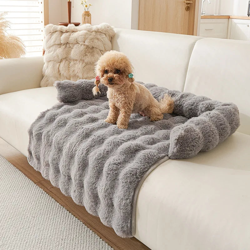 Luxury Faux Fur Pet Bed