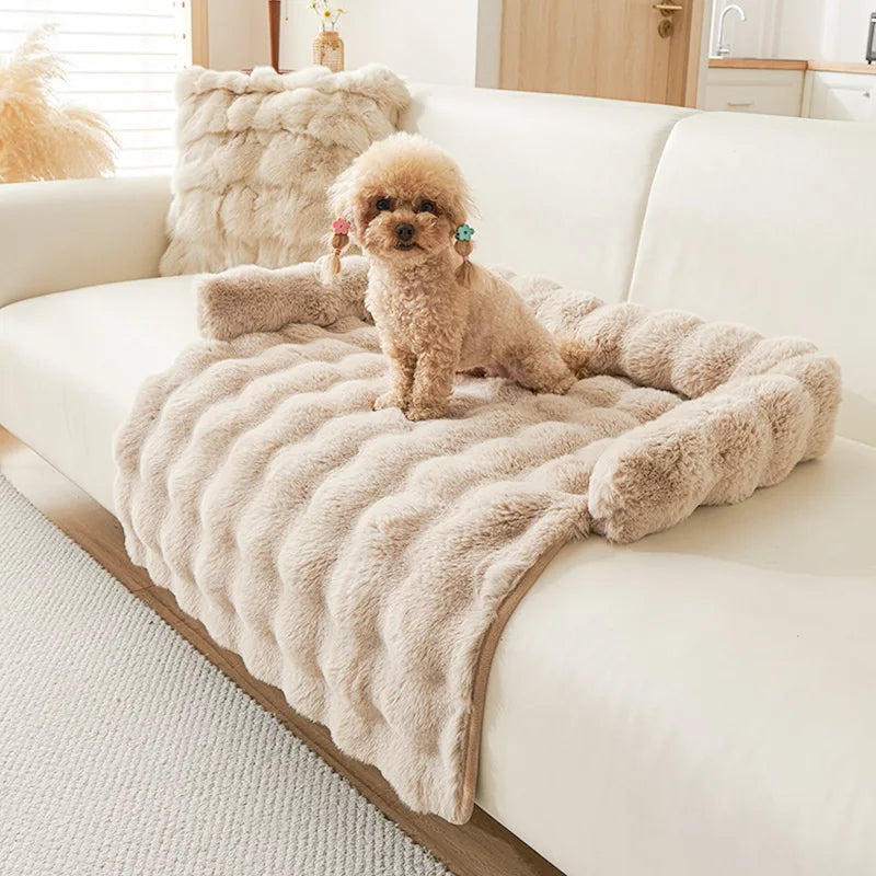 Luxury Faux Fur Pet Bed
