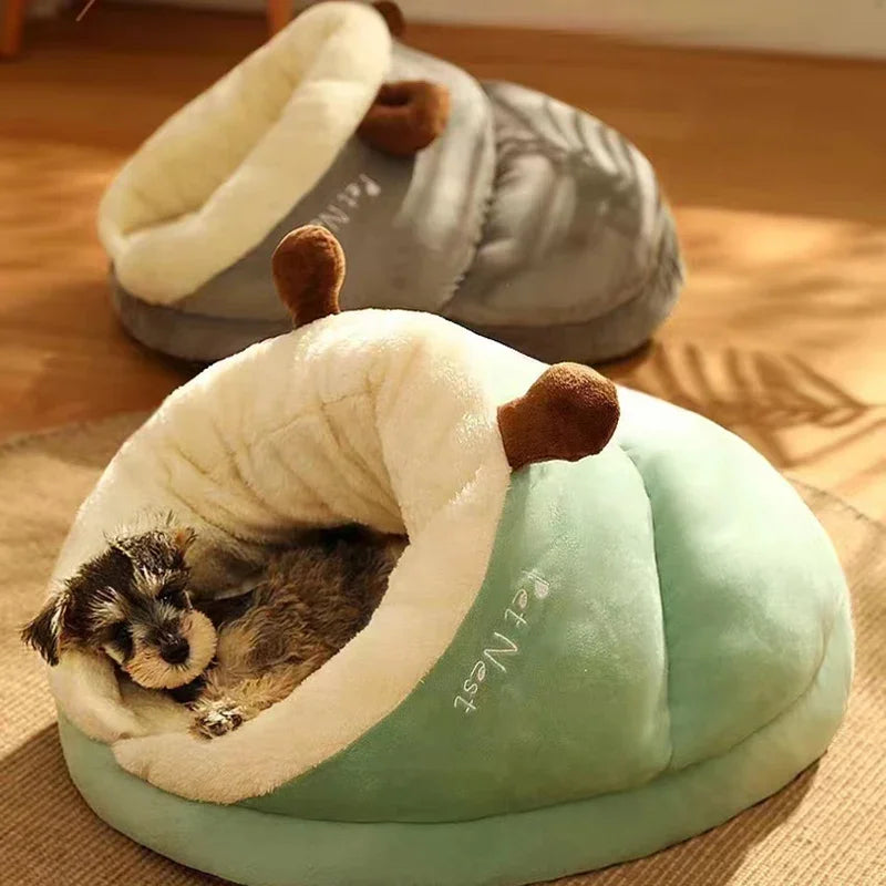 Cozy Slipper Pet Bed House