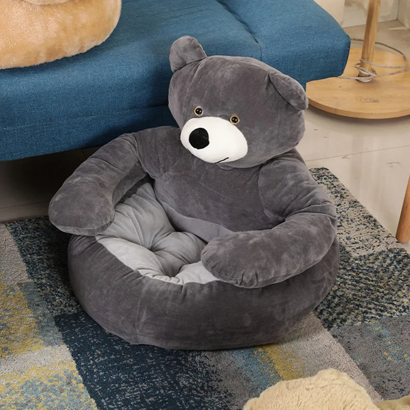 Plush Dog Bed