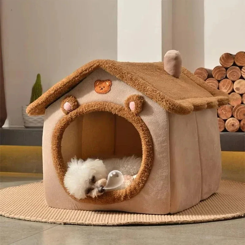 Foldable Pet Cave Sofa