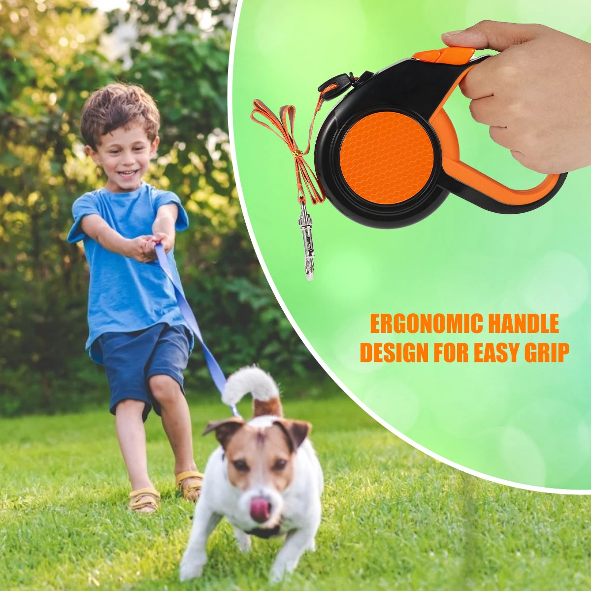 Heavy Duty Retractable Dog Lead