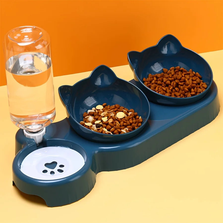 3-in-1 Cat Bowl Set