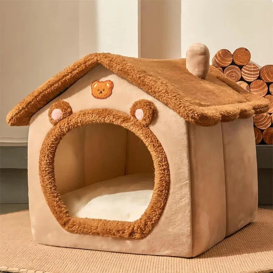 Foldable Pet Cave Sofa