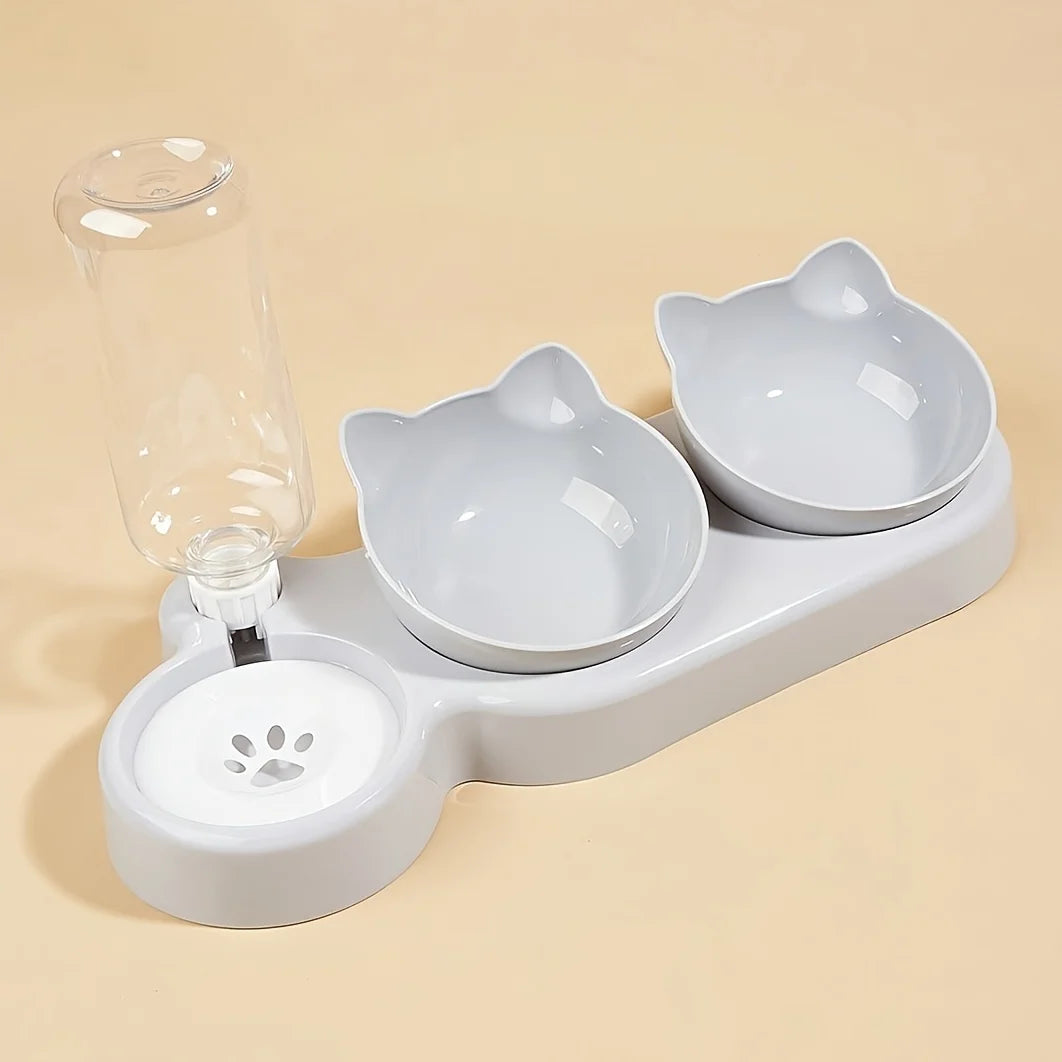 3-in-1 Cat Bowl Set