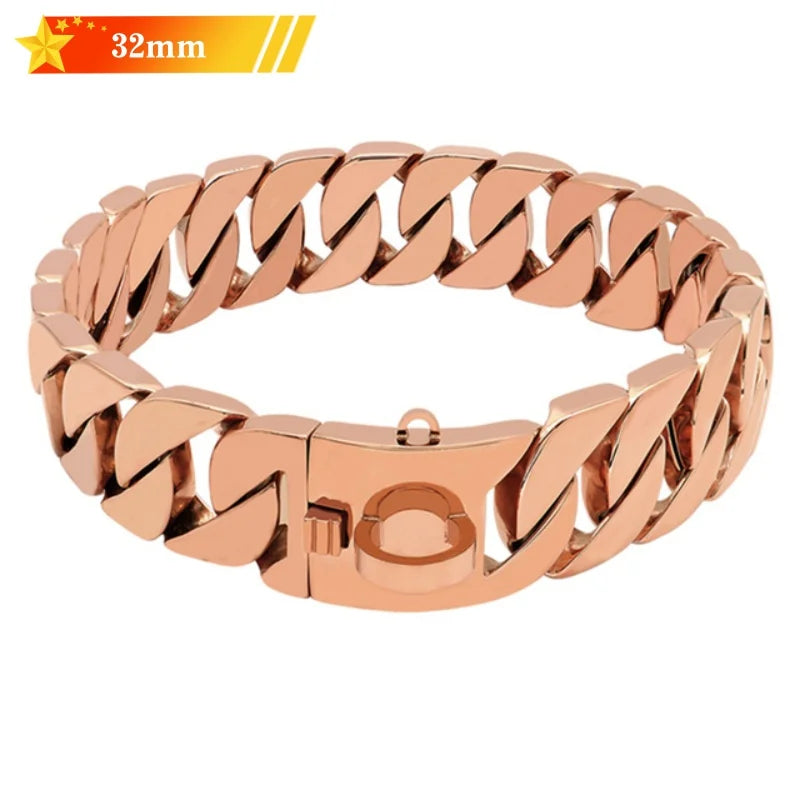 Solid Cuban Dog Collar