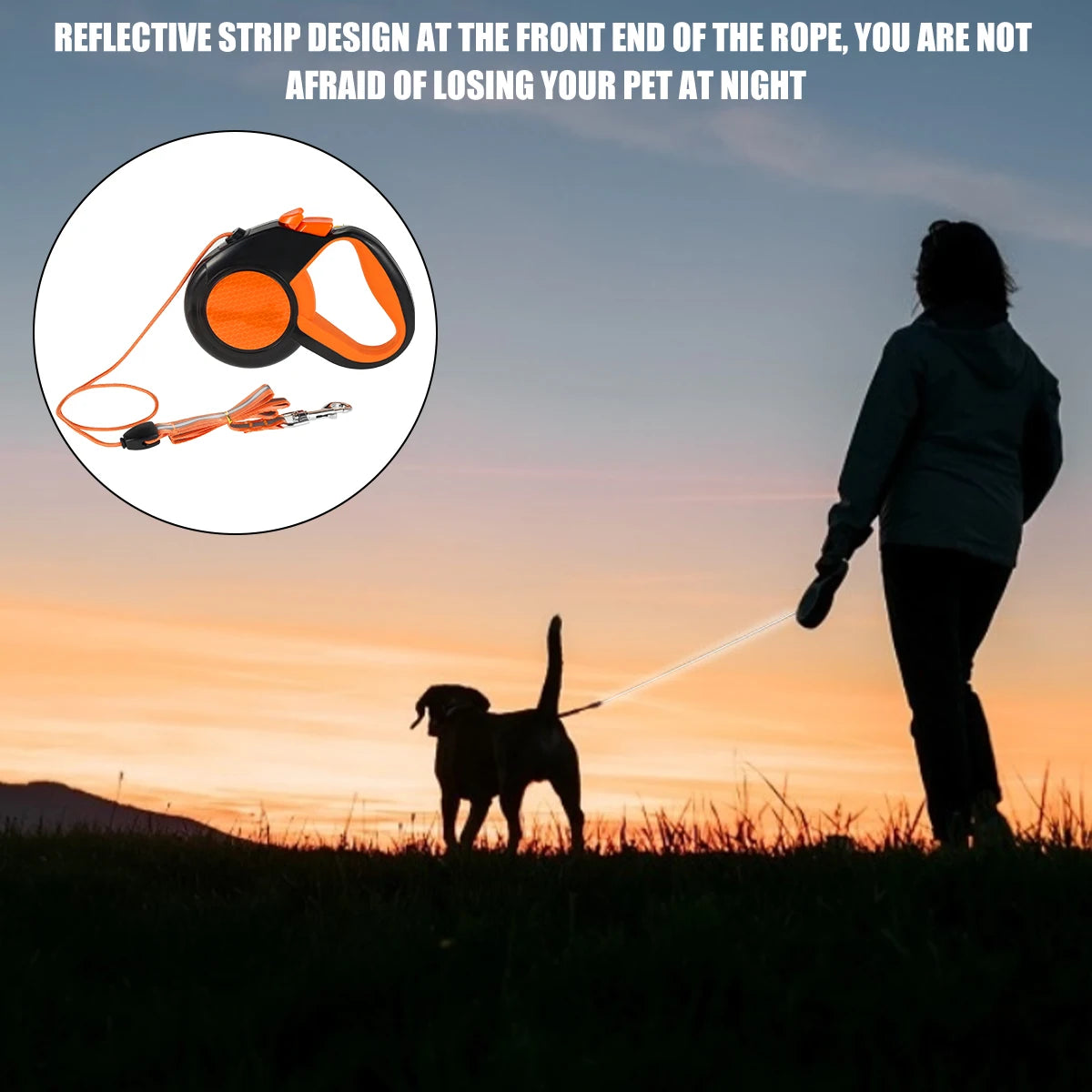 Heavy Duty Retractable Dog Lead