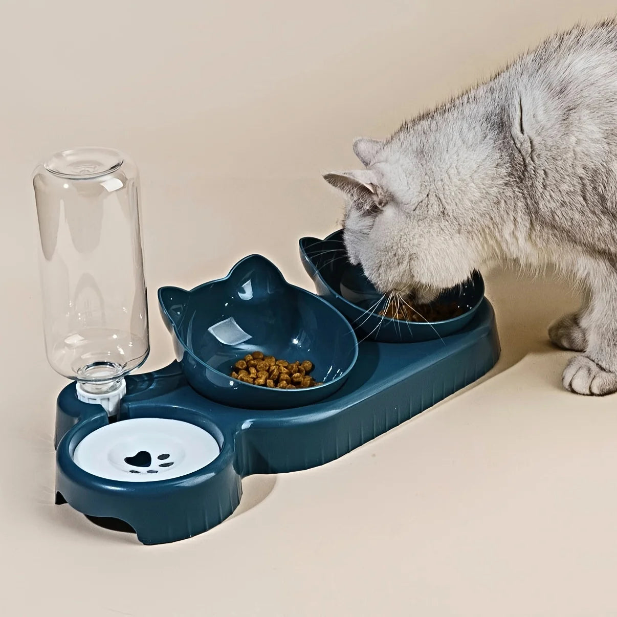 3-in-1 Cat Bowl Set