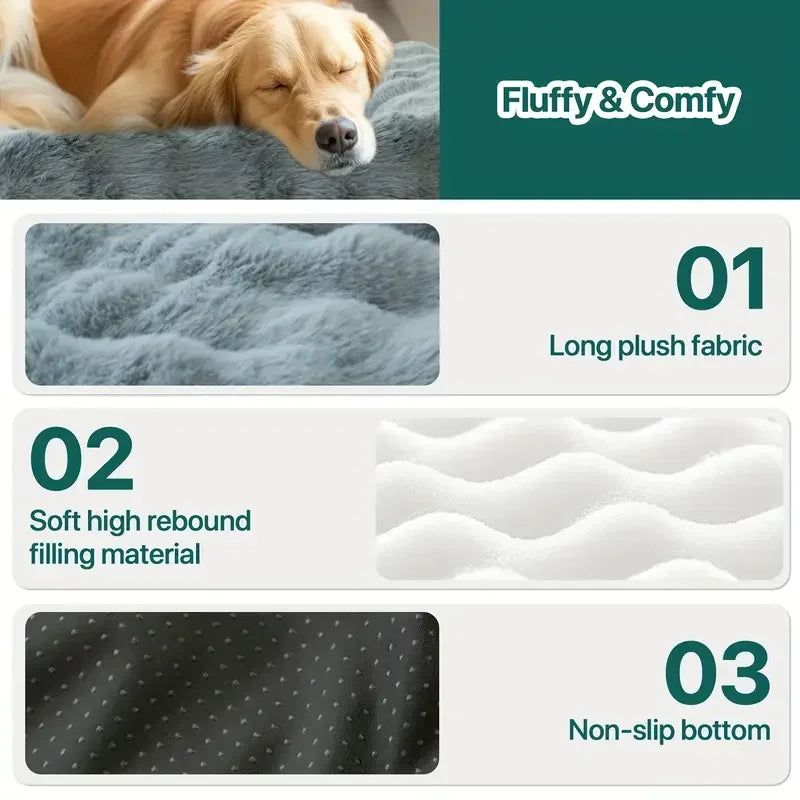 Luxury Faux Fur Pet Bed