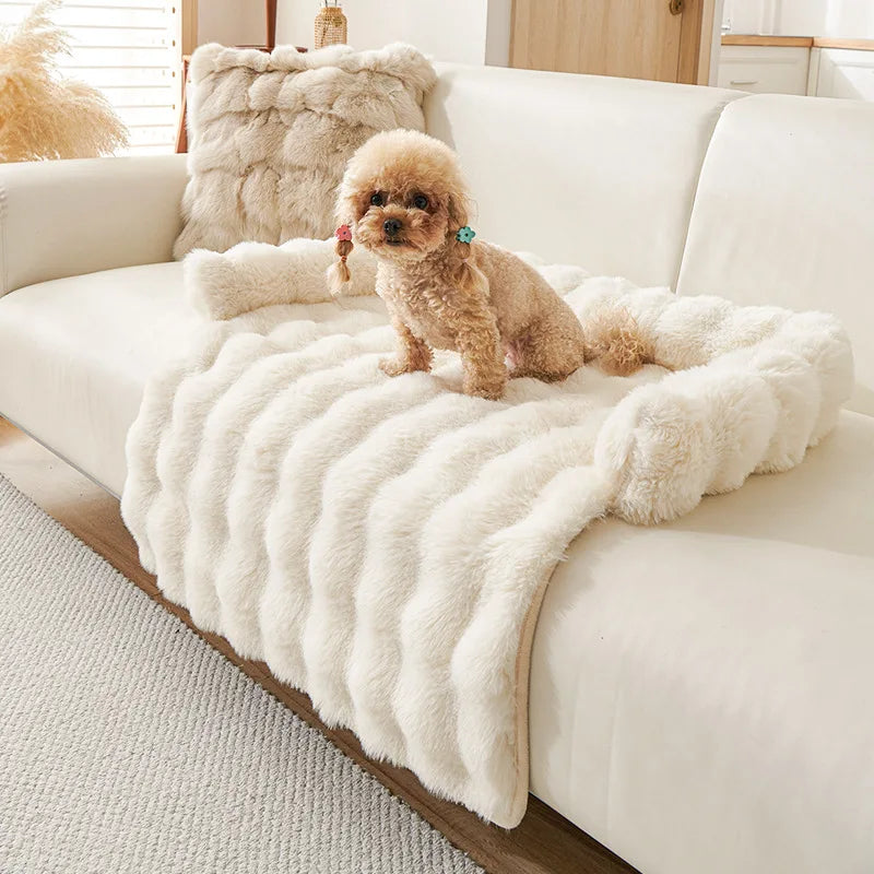 Luxury Faux Fur Pet Bed