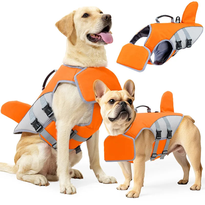Shark Fin Dog Life Vest
