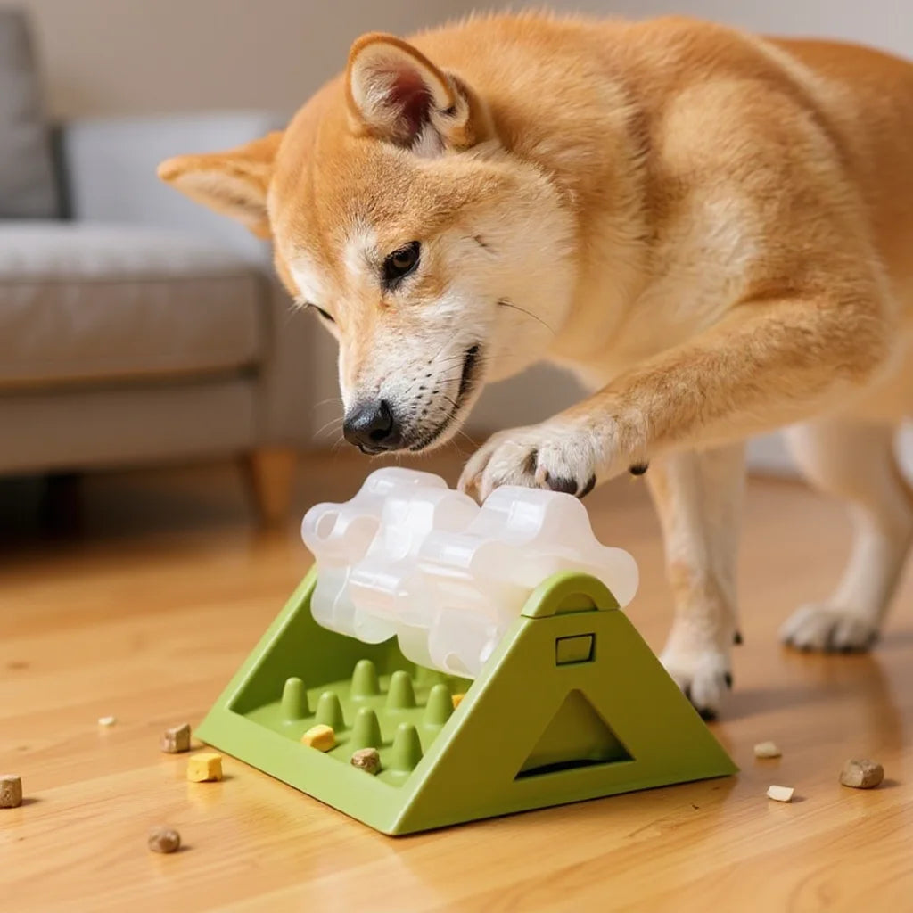 Interactive Dog Food Dispenser
