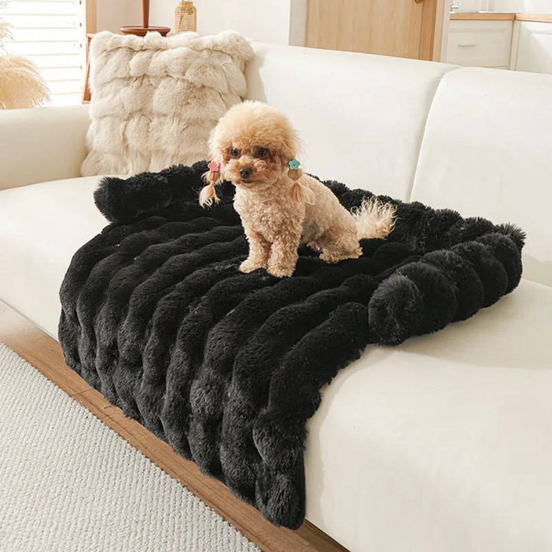 Luxury Faux Fur Pet Bed