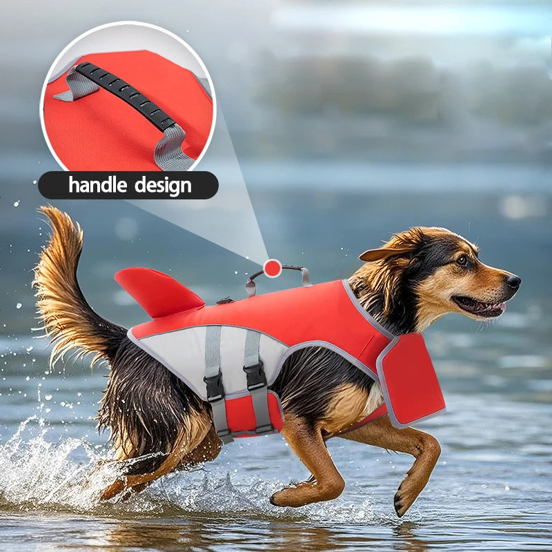 Shark Fin Dog Life Vest