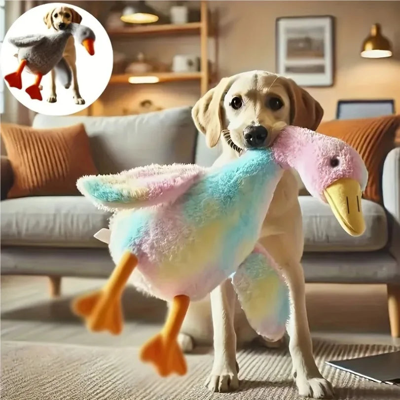 50cm Duck Plush Dog Toy
