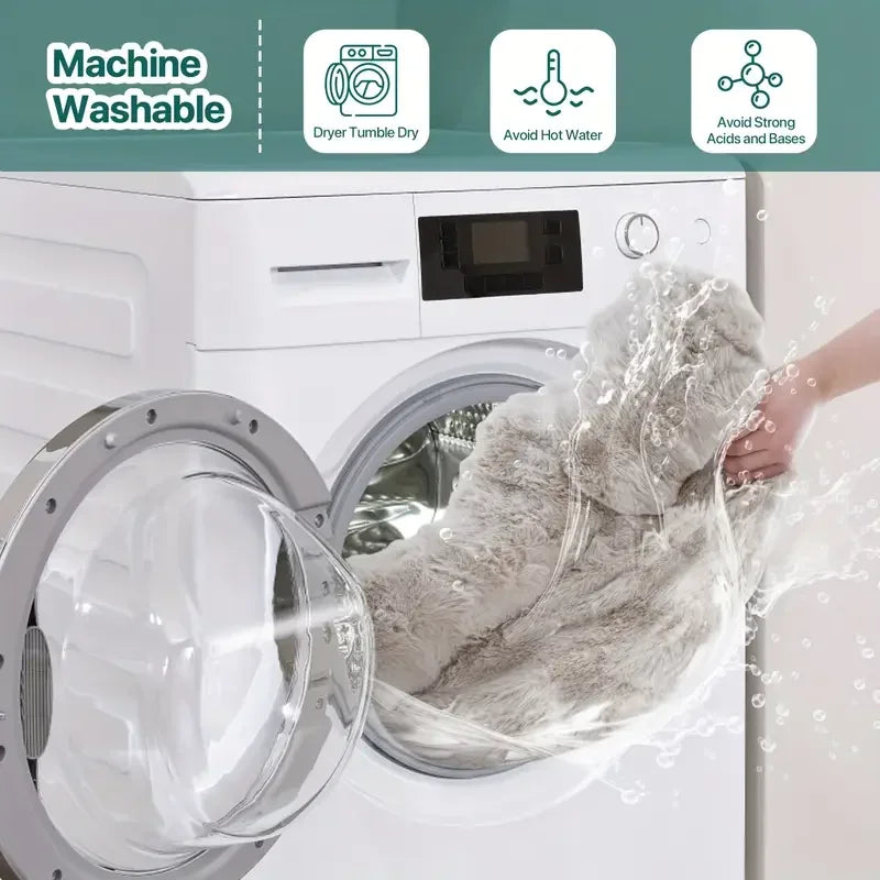 Luxury Faux Fur Pet Bed