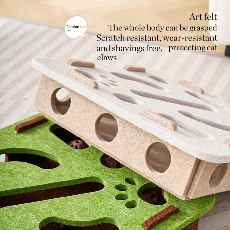 Feline Maze Box Cat Toy