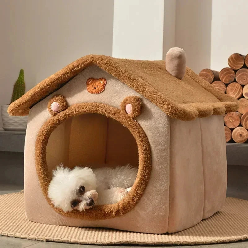 Cozy Winter Pet House