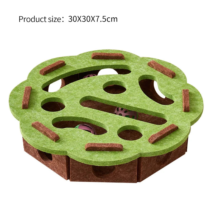 Feline Maze Box Cat Toy