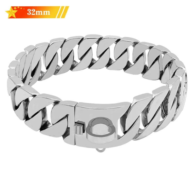 Solid Cuban Dog Collar