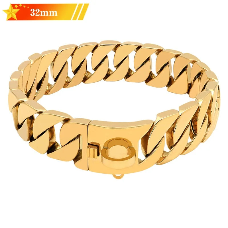 Solid Cuban Dog Collar