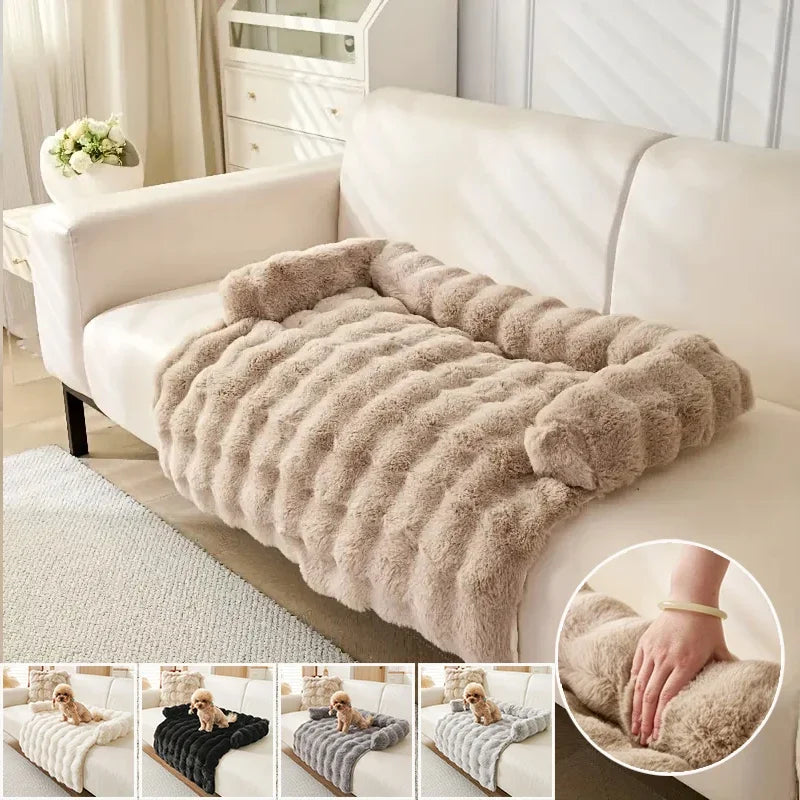 Luxury Faux Fur Pet Bed
