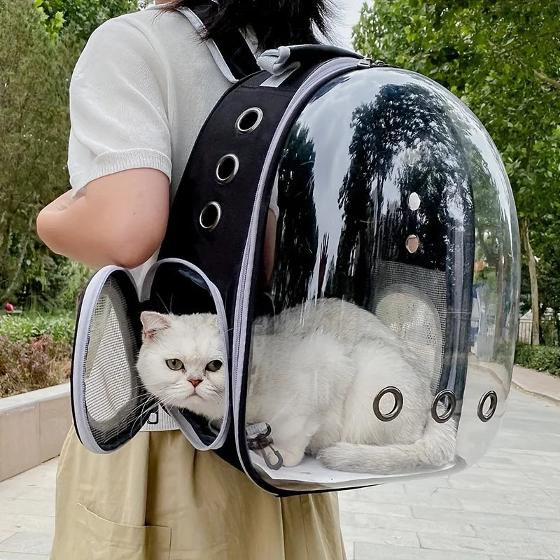Clear Cat Backpack Carrier