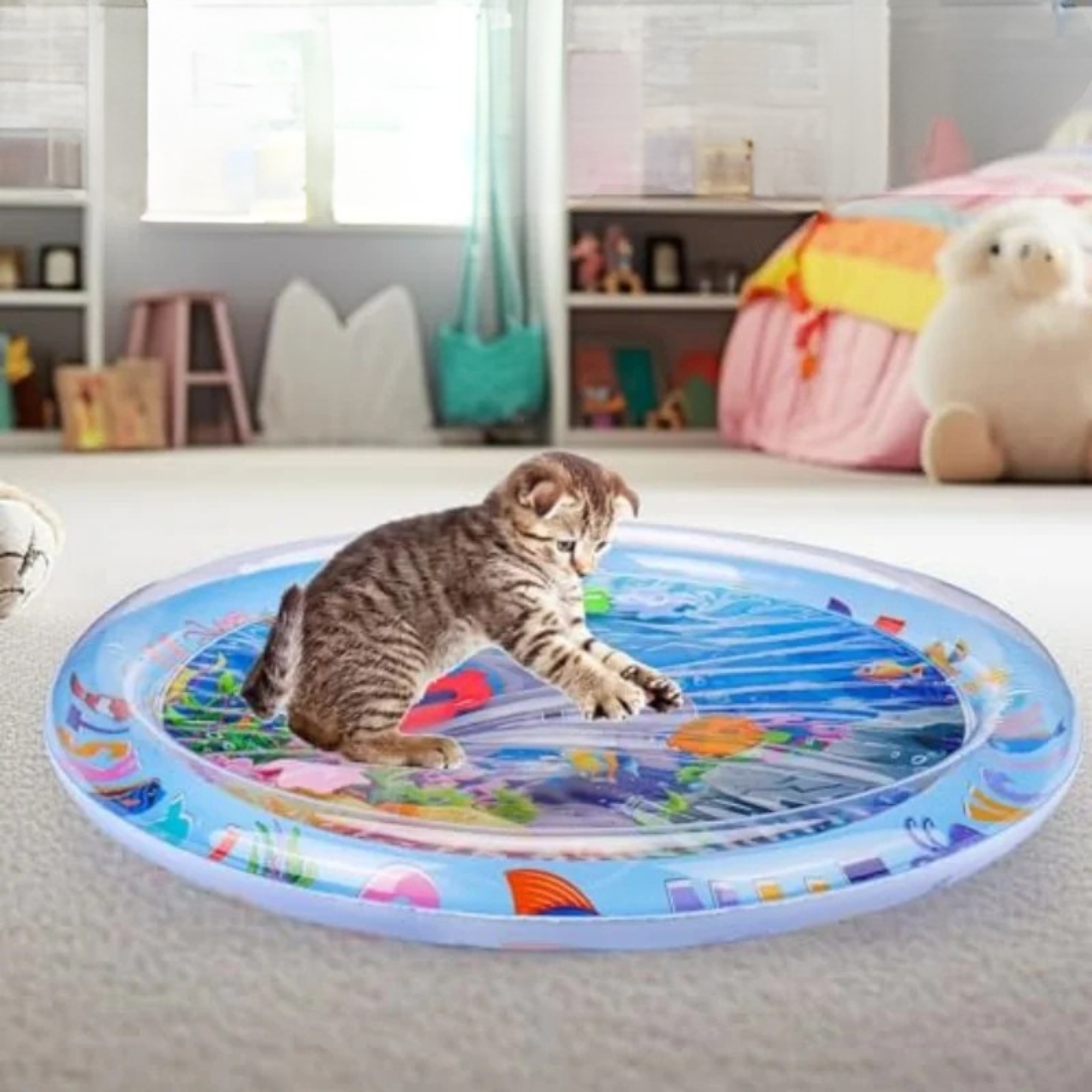 Cat Water Sensory Mat