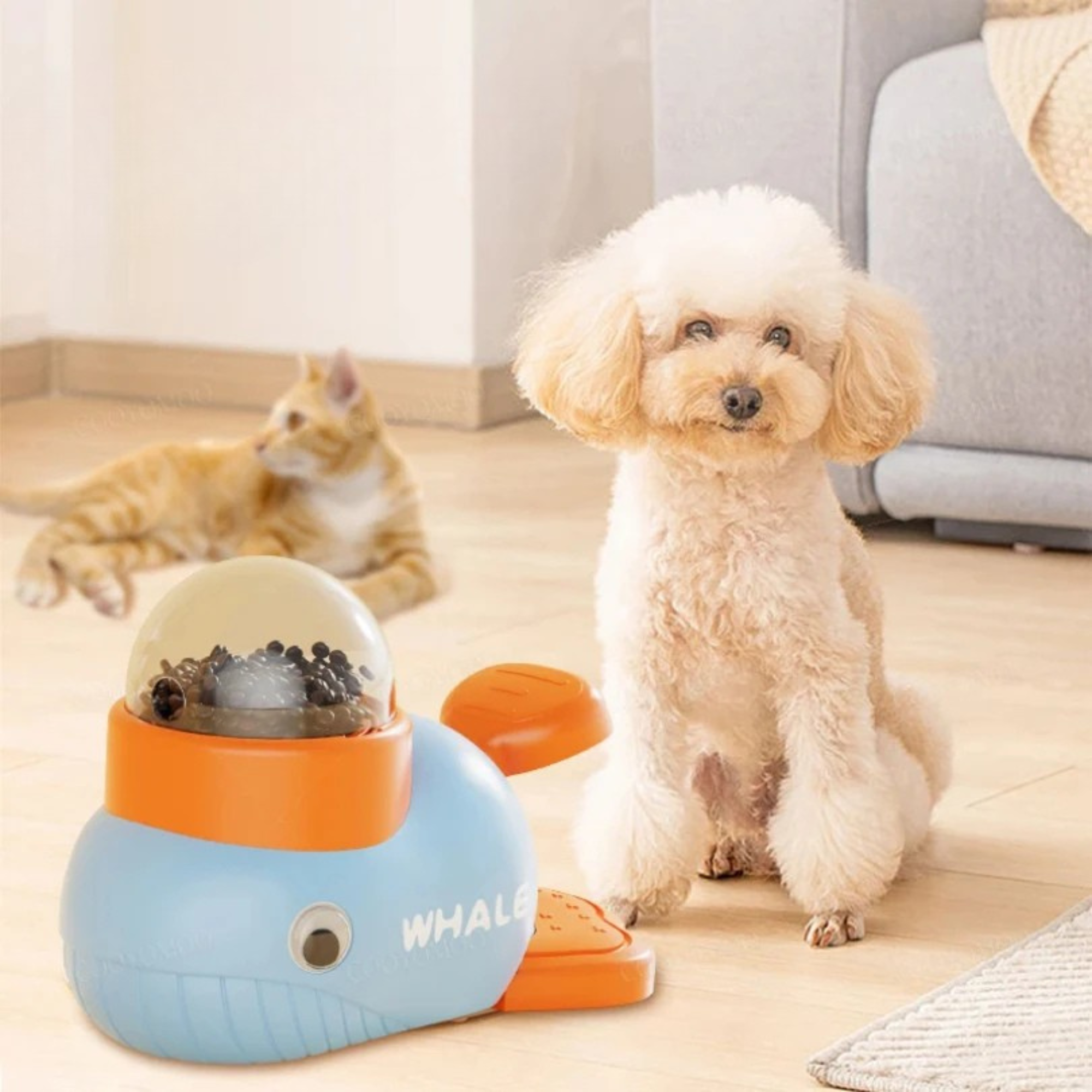 Duck Dog Puzzle Feeder Toy